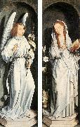 Hans Memling The Annunciation painting